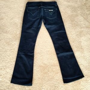 Hudson dark boot cut jeans size 27